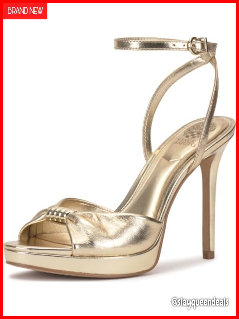 Womens Leather Stiletto Heeled Sandals Ankle Strap Open Toe Dress